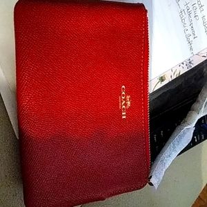 Coach wrist wallet